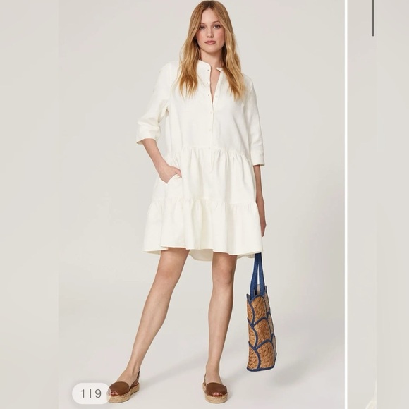 APiece Apart Maurino Drop Waist Mini
Dress in Cream Size: XS $350 - Picture 2 of 7